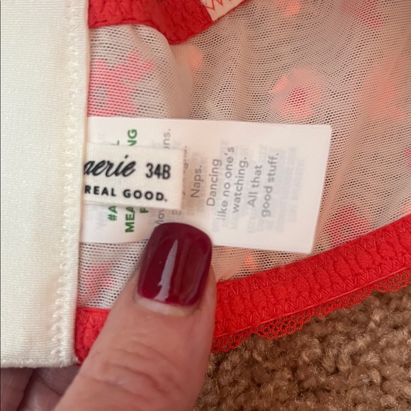 NWT Aerie Floral Bralette - Picture 6 of 8